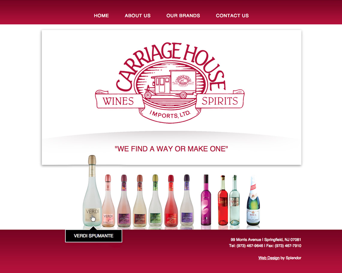 Liquor Web Design