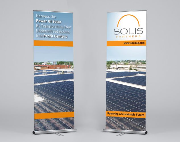 solis solar company banner design.