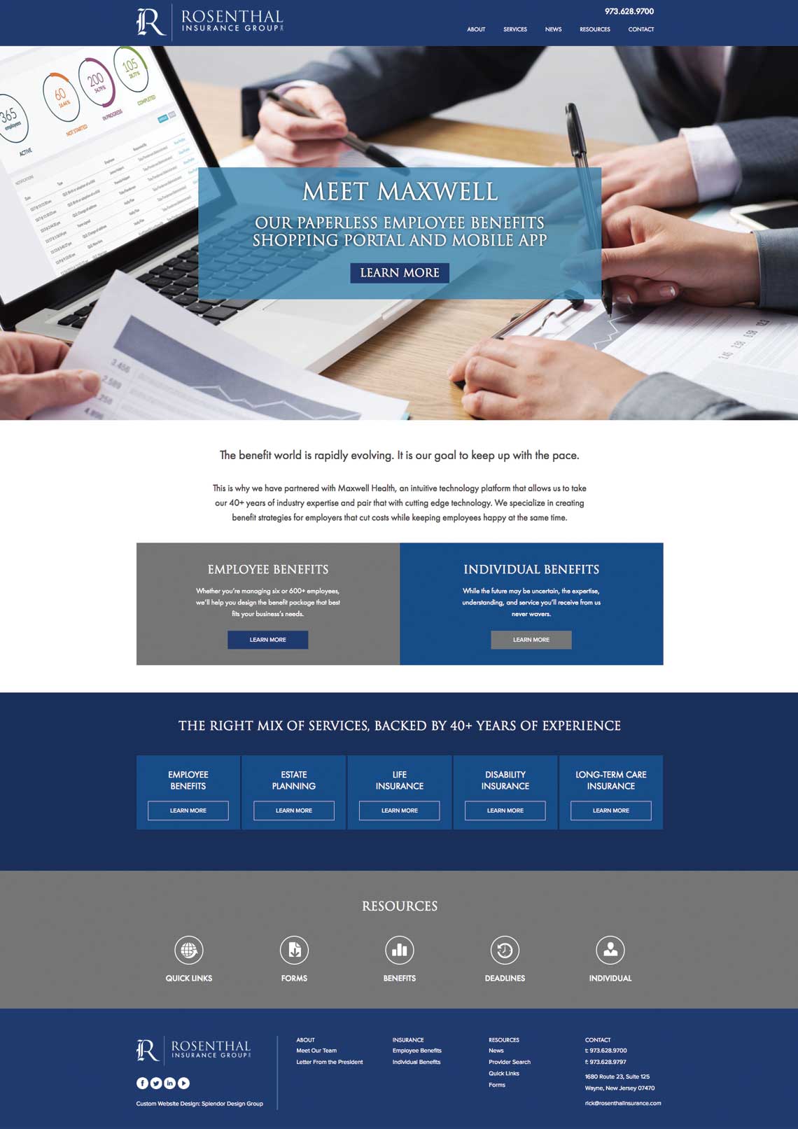 Rosenthal insurance website.
