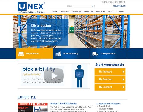 Unex Website