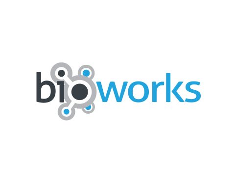 bioworks logo design