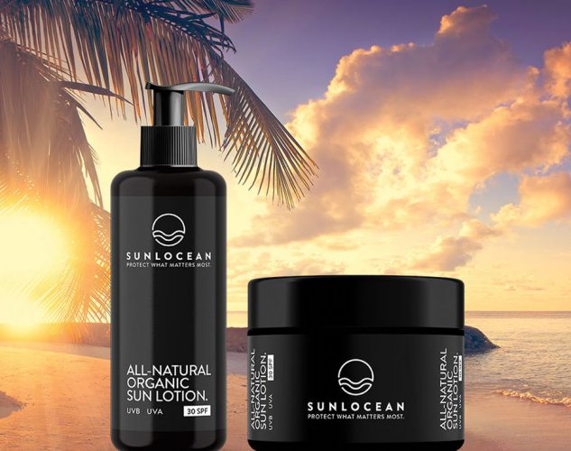 sunlocean product packaging design.