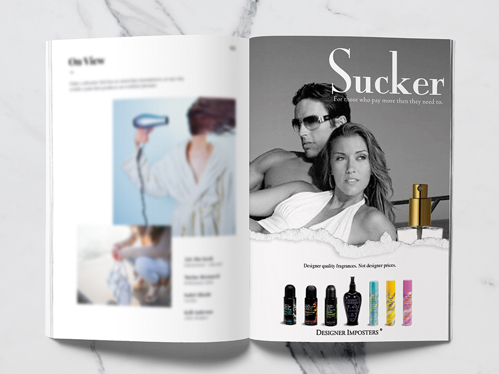 fragrance magazine ad