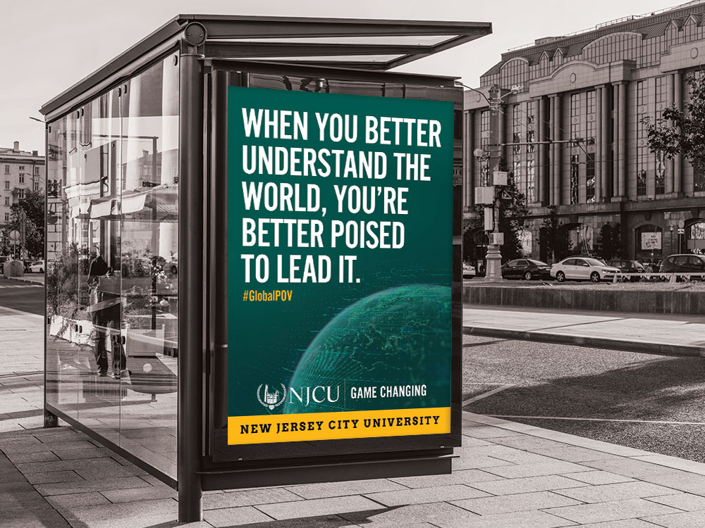 New Jersey City University Billboard Design by Splendor.
