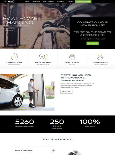 charged at home ecommerce site
