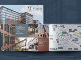 M Station Brochure and Map