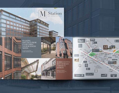 M Station Brochure and Map