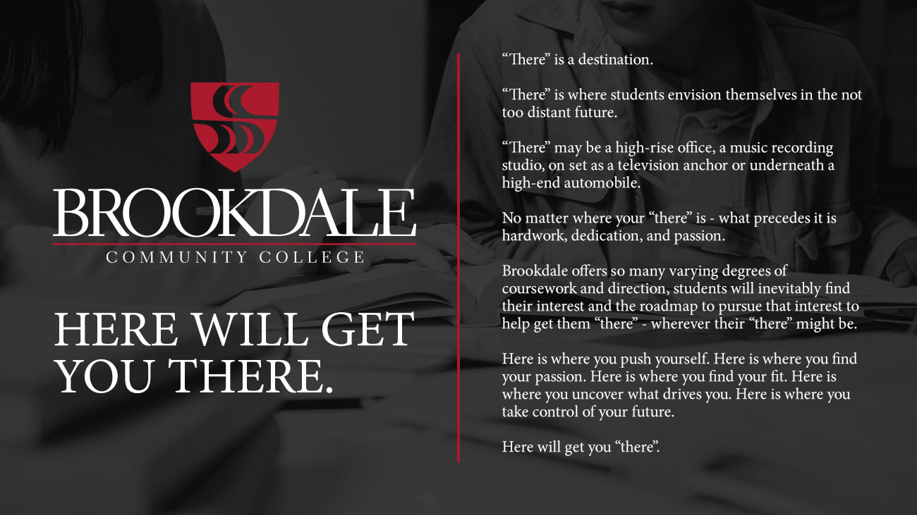 Brookdale Brand Strategy Higher Education
