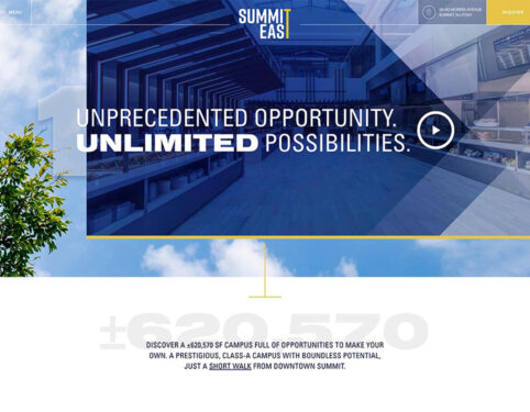 Summit East Website Design