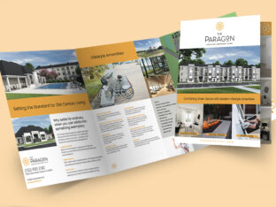 The Paragon brochure of modern day apartments