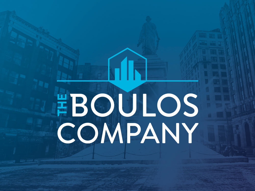Boulos Real Estate logo design