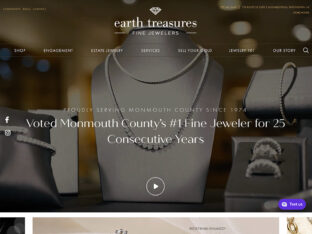 earth treasures jewelers website