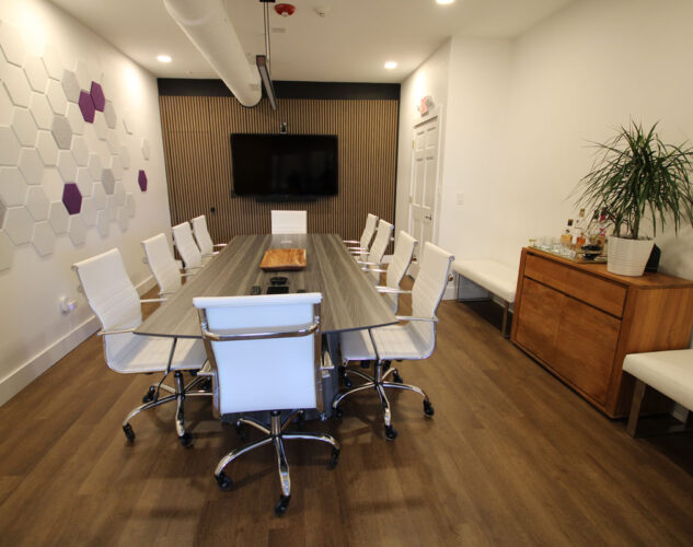 creative agency in NJ - conference area
