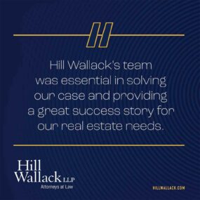 Hill Wallack legal law social media
