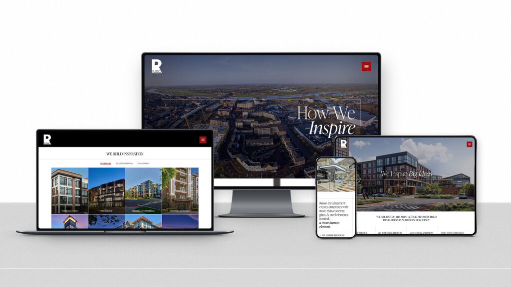 website design new jersey commercial real estate responsive