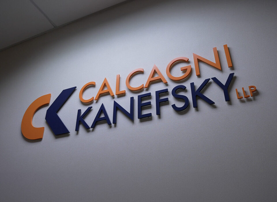 calcagni kanefsky logo sign