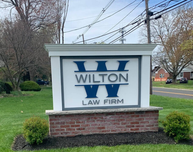 law firm sign design