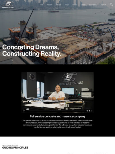 concrete systems website