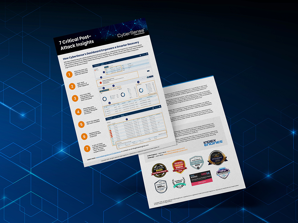 IndexEngines sheets