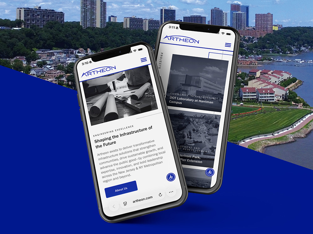 artheon mobile website