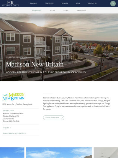 hilton realty website - property