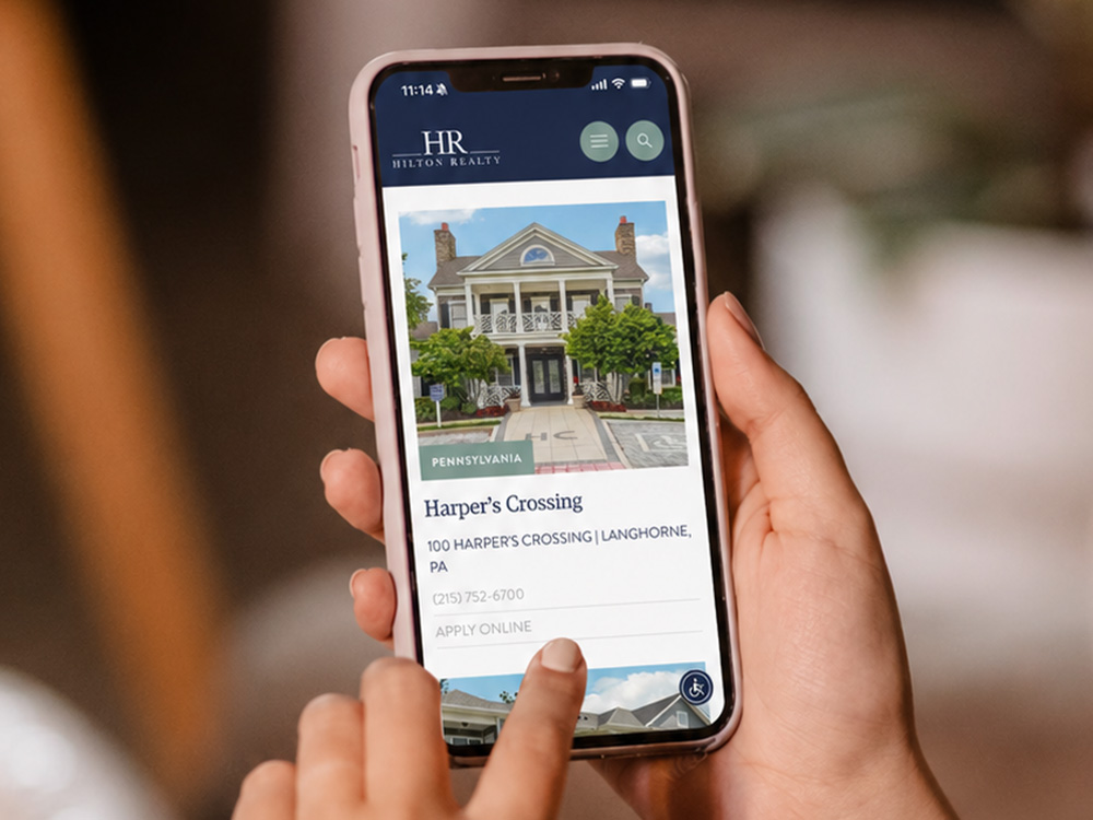 hilton realty mobile website